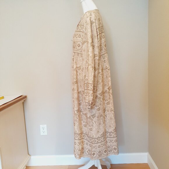 R. Vivimos Slit Neck Tassel Dress - Picture 5 of 15